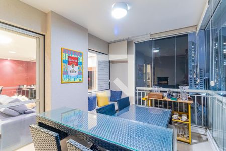 Varanda Gourmet de apartamento para alugar com 2 quartos, 98m² em Jardim Taquaral, São Paulo