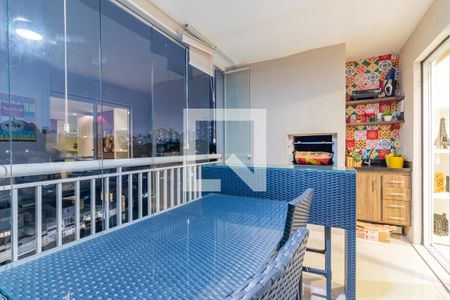 Varanda Gourmet de apartamento para alugar com 2 quartos, 98m² em Jardim Taquaral, São Paulo