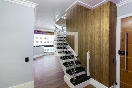 Sala 1 de apartamento para alugar com 2 quartos, 103m² em Jardim Promissão, São Paulo