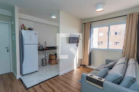 Sala  de apartamento à venda com 2 quartos, 45m² em Piraporinha, Diadema