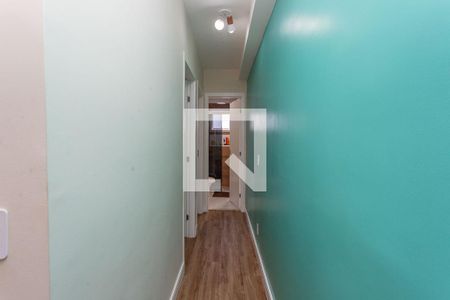 Corredor  de apartamento à venda com 2 quartos, 45m² em Piraporinha, Diadema