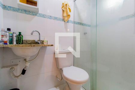 Banheiro  de apartamento à venda com 1 quarto, 35m² em Vila Santa Teresa, São Paulo