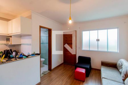 Sala  de apartamento à venda com 1 quarto, 35m² em Vila Santa Teresa, São Paulo