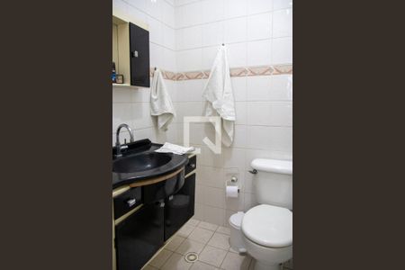 Banheiro do Quarto 1 de casa de condomínio à venda com 2 quartos, 76m² em Vila Ede, São Paulo