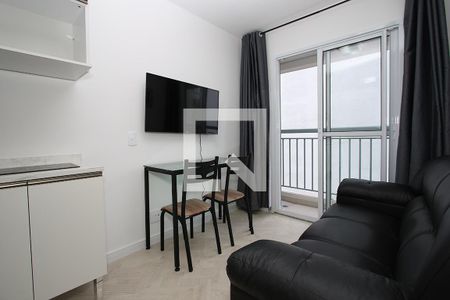 Studio - Sala e Cozinha de kitnet/studio para alugar com 1 quarto, 32m² em Pinheiros, São Paulo