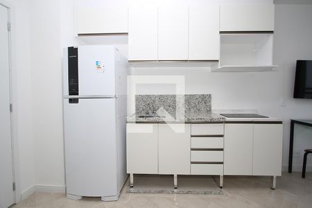 Studio - Sala e Cozinha de kitnet/studio para alugar com 1 quarto, 32m² em Pinheiros, São Paulo