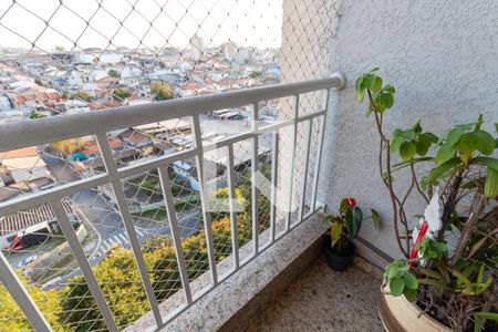 Varanda da Sala de apartamento à venda com 2 quartos, 50m² em Vila Talarico, São Paulo