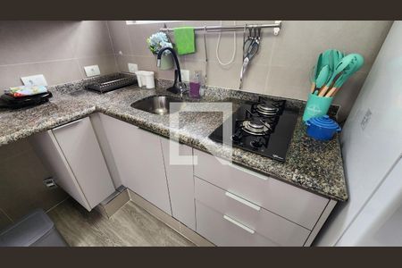 Apartamento para alugar com 50m², 1 quarto e 1 vaga Apartamento para alugar com 50m², 1 quarto e 1 vagaDetalhe da cozinha