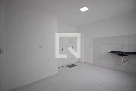 Sala-Cozinha de apartamento à venda com 2 quartos, 50m² em Vila Carmosina, São Paulo