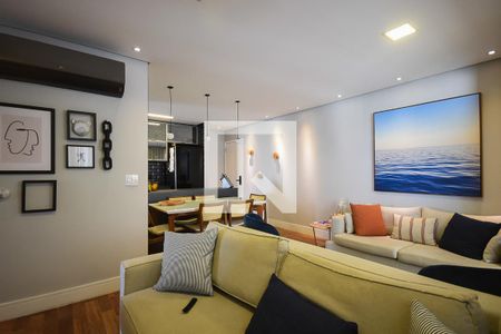 Apartamento à venda com 73m², 2 quartos e 2 vagasSala