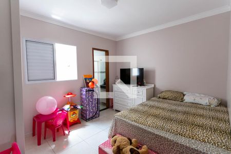 Quarto Suíte 1 de casa para alugar com 3 quartos, 75m² em Vila Araguaia, São Paulo