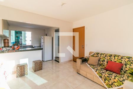 Sala de apartamento à venda com 2 quartos, 54m² em Tupi A, Belo Horizonte