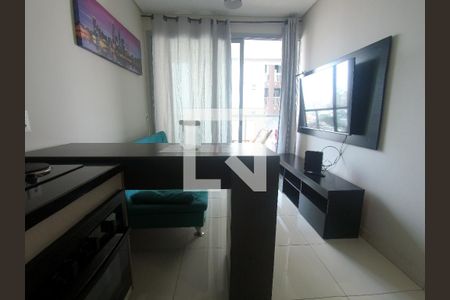Sala/cozinha de kitnet/studio para alugar com 1 quarto, 40m² em Macedo, Guarulhos