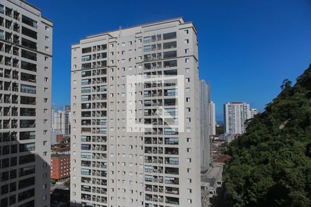 Vista de apartamento para alugar com 2 quartos, 70m² em Marapé, Santos