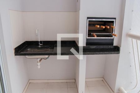 Apartamento para alugar com 80m², 2 quartos e 1 vagaChurrasqueira da varanda