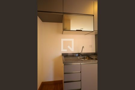 Cozinha de apartamento para alugar com 1 quarto, 26m² em Barra Funda, São Paulo