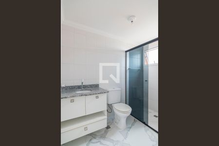 Banheiro Suite de apartamento para alugar com 1 quarto, 42m² em Casa Branca, Santo André