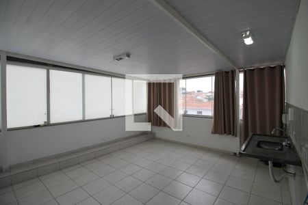 Sala, Quarto e Cozinha de kitnet/studio para alugar com 1 quarto, 35m² em Vila Canero, São Paulo