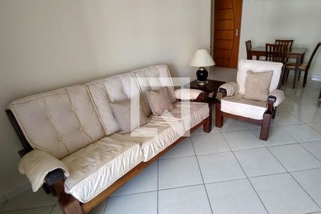 Sala de apartamento para alugar com 2 quartos, 79m² em Aviação, Praia Grande