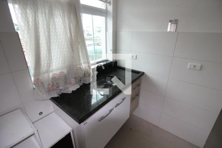 Quarto e Cozinha de kitnet/studio para alugar com 1 quarto, 15m² em Vila Canero, São Paulo