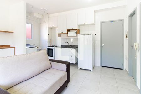 Sala/cozinha de apartamento para alugar com 1 quarto, 35m² em Vila Leopoldina, São Paulo