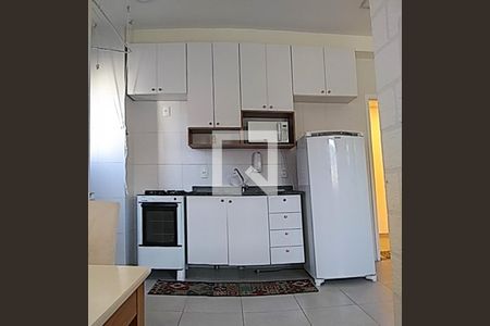 Cozinha de apartamento para alugar com 1 quarto, 34m² em Vila Leopoldina, São Paulo