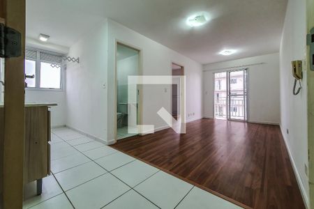 entrada sala cozinha de apartamento para alugar com 1 quarto, 35m² em Cambuci, São Paulo