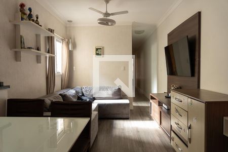Sala de apartamento para alugar com 3 quartos, 132m² em Vila Pinheirinho, Santo André