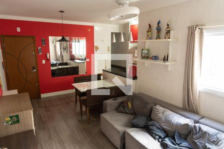 Sala de apartamento para alugar com 3 quartos, 132m² em Vila Pinheirinho, Santo André
