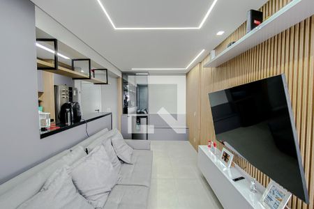 Sala de apartamento à venda com 2 quartos, 77m² em Belenzinho, São Paulo