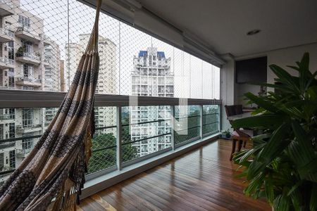 Varanda de apartamento à venda com 3 quartos, 114m² em Parque do Morumbi, São Paulo