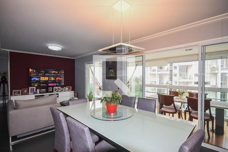 Sala de apartamento à venda com 3 quartos, 114m² em Parque do Morumbi, São Paulo