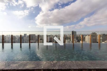 Área comum - Piscina de kitnet/studio para alugar com 1 quarto, 26m² em Vila Nova Conceição, São Paulo