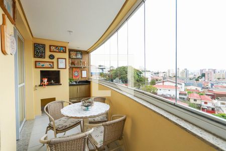 Varanda - Sala de apartamento à venda com 3 quartos, 129m² em Vila Dom Pedro Ii, São Paulo