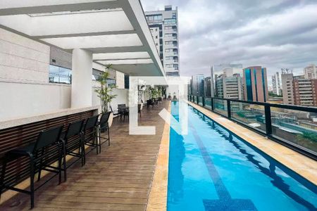 Apartamento para alugar com 62m², 1 quarto e 1 vagaPiscina