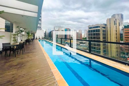 Apartamento para alugar com 62m², 1 quarto e 1 vagaPiscina