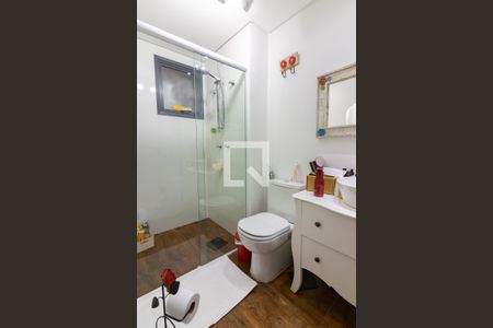 Banheiro  de apartamento à venda com 1 quarto, 80m² em Santo Amaro, São Paulo