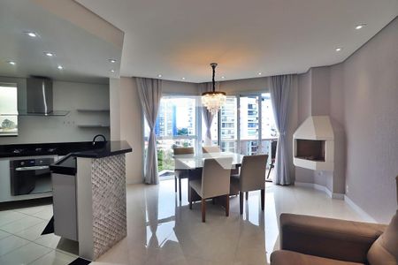 Sala de apartamento à venda com 1 quarto, 91m² em Jardim, Santo André