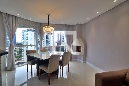 Sala de apartamento à venda com 1 quarto, 91m² em Jardim, Santo André