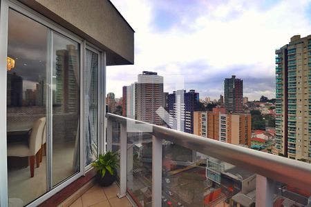 Varanda de apartamento à venda com 1 quarto, 91m² em Jardim, Santo André