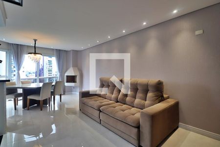 Sala de apartamento à venda com 1 quarto, 91m² em Jardim, Santo André