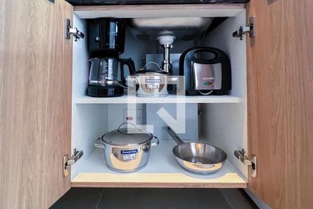 Studio para alugar com 24m², 1 quarto e sem vagaCozinha