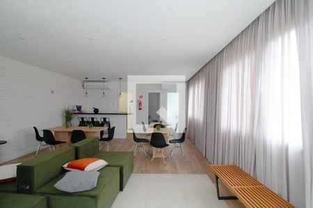 Apartamento à venda com 36m², 2 quartos e sem vagaÁrea comum - Salão de festas