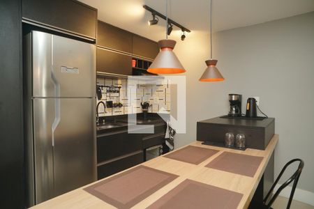 Cozinha de kitnet/studio para alugar com 1 quarto, 38m² em Itaipu, Niterói