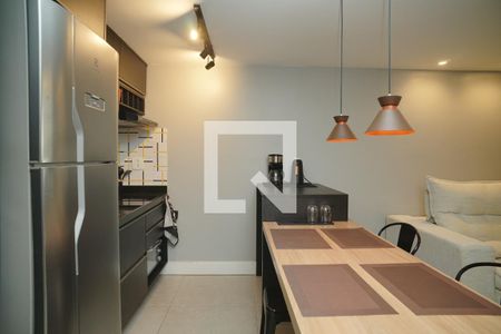 Cozinha de kitnet/studio para alugar com 1 quarto, 38m² em Itaipu, Niterói