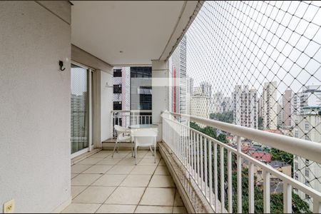 Varanda de apartamento à venda com 2 quartos, 100m² em Paraíso, São Paulo