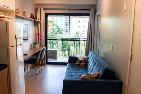 Sala de apartamento para alugar com 1 quarto, 31m² em Perdizes, São Paulo