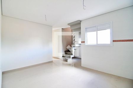 Sala/Cozinha de apartamento à venda com 2 quartos, 100m² em Vila Sao Pedro, Santo André