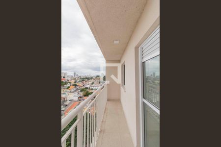 Varanda Sala e Cozinha Integrada de apartamento para alugar com 1 quarto, 29m² em Vila Ré, São Paulo