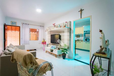 Sala de casa à venda com 3 quartos, 150m² em Vila Floresta, Santo André
